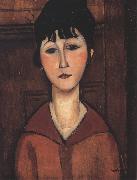 Amedeo Modigliani Ritratto di ragazza or Portrait of a young Woman (mk39) oil painting